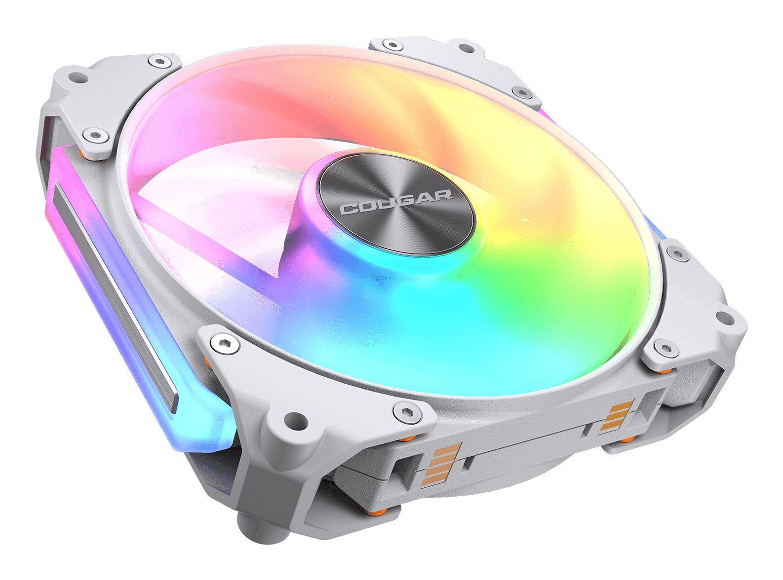 Ventoinha para Caixa de Computador COUGAR CF-ARW12HW-RGB (Branco) — miniatura 2