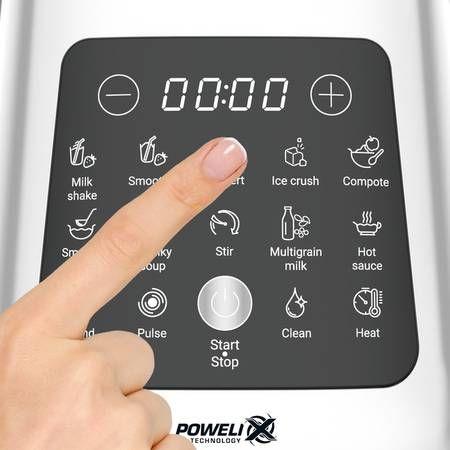 Liquidificadora MOULINEX LM835D10 (Liquidificador - 1400 W - 1,75 L - Preto, Metálico e Transparente) — miniatura 2