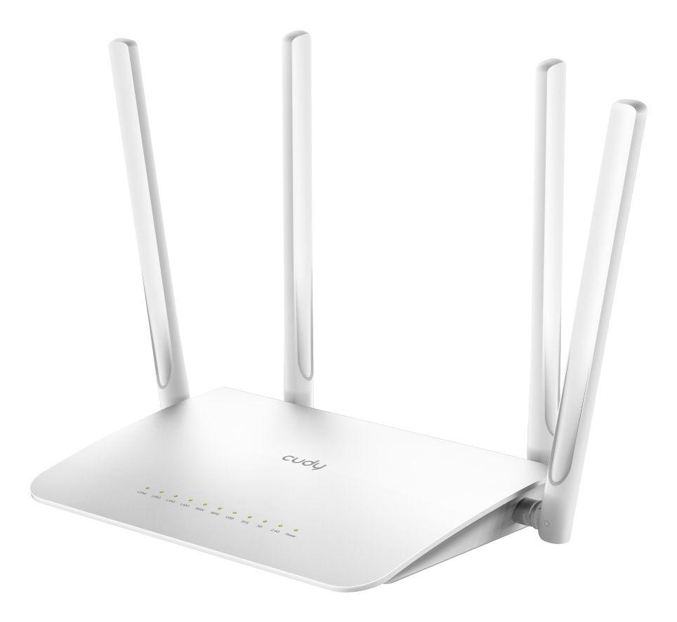 Router CUDY WR1300 (Wi-Fi 5 - 867 Mbit/s - Dual-band - Branco), miniatura 2