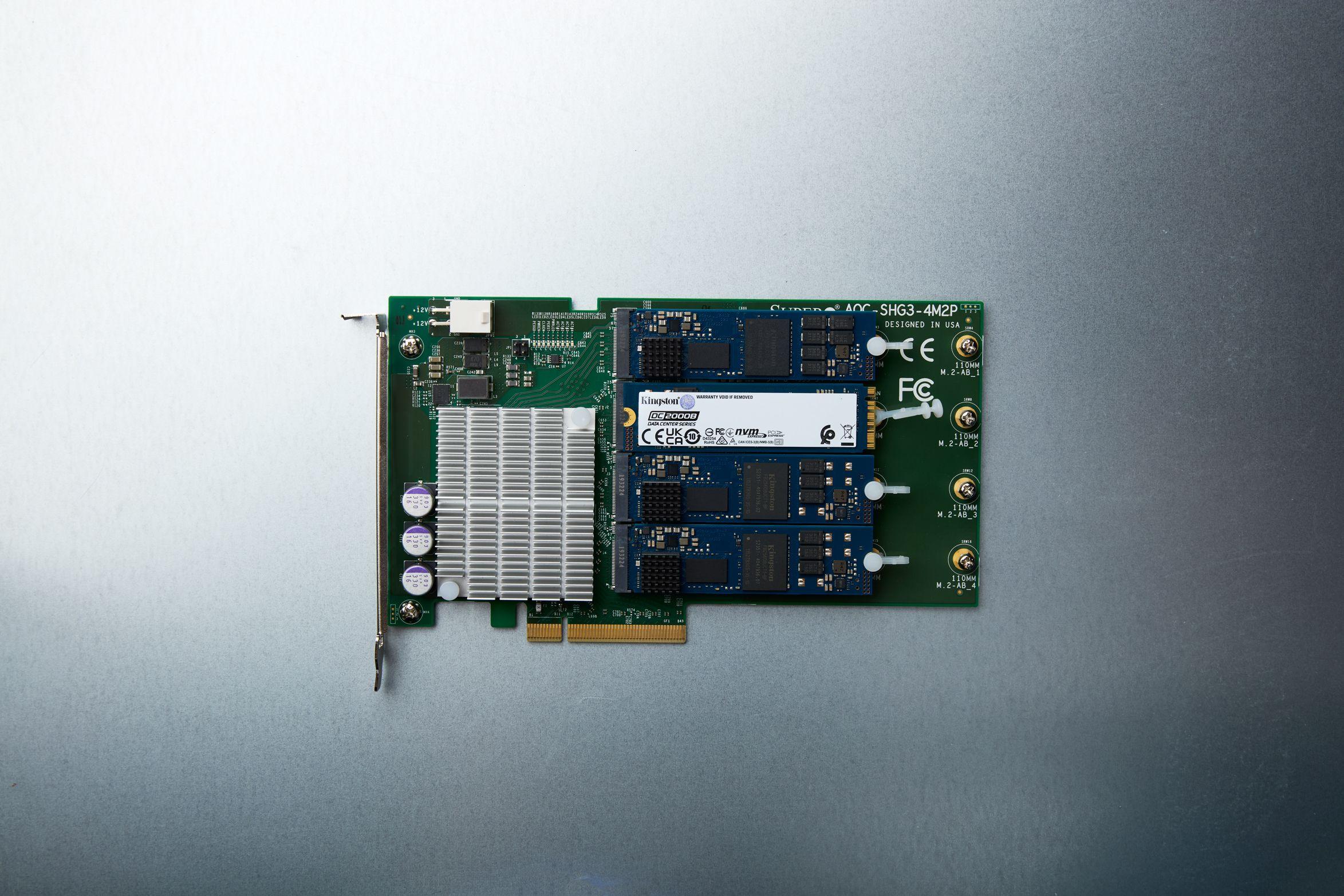 SSD KINGSTON DC2000B (480 GB - M.2 2280 - PCI Express 4.0 NVMe) — miniatura 9