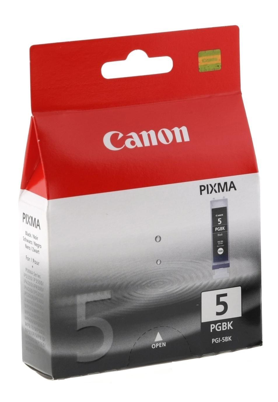 Tinteiro CANON PGI-5BK (1640 páginas a preto - Preto), miniatura 3