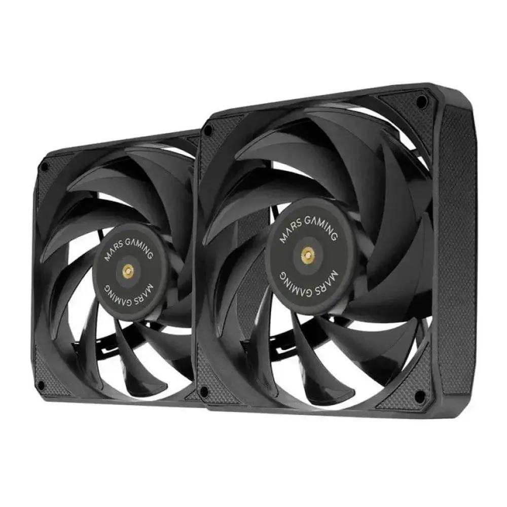 Kit de Ventoinhas MARS GAMING MF-NCLX2 (Preto), miniatura 3