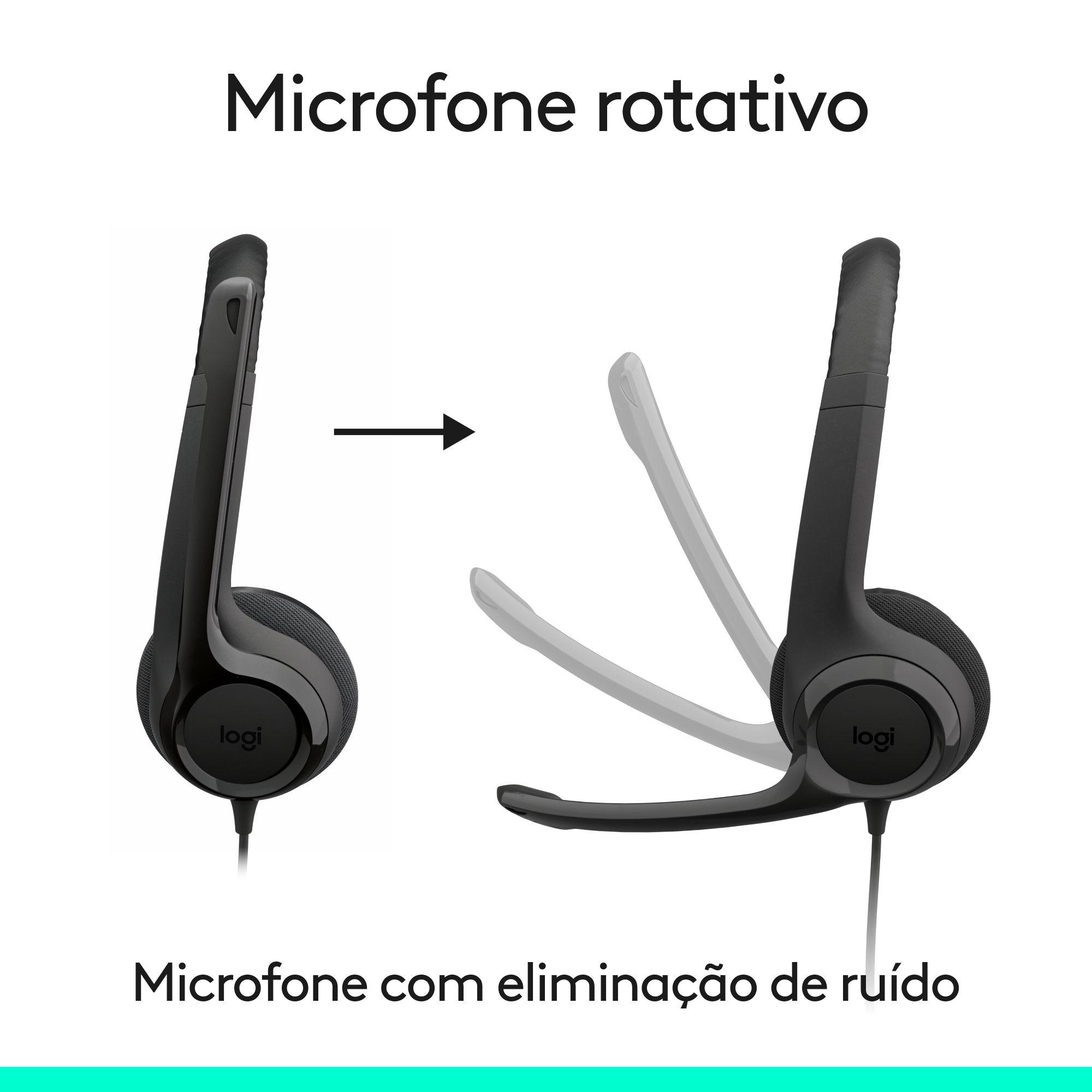 Headset LOGITECH H390 (Binaural - Com fios - Supra-aural - Preto), miniatura 7