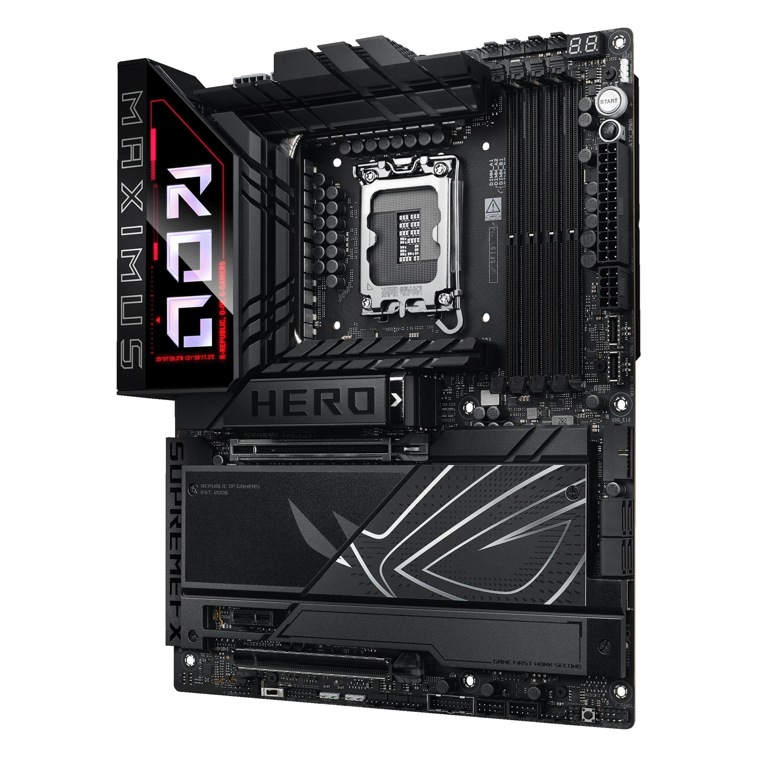 Motherboard ASUS ROG MAXIMUS Z890 HERO (LGA 1851 (Socket V1) - Intel Core Ultra Series 2 - ATX - Preto), miniatura 7