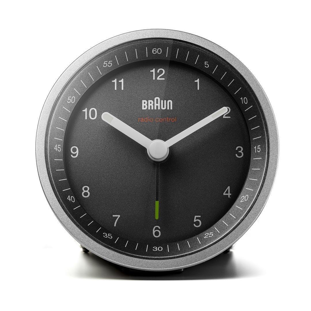 Despertador BRAUN BC07SB-DCF (Preto e Prateado) — miniatura 2