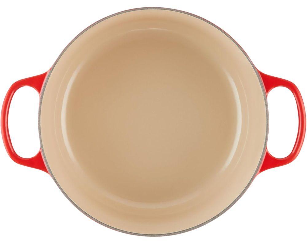 Tacho Redondo LE CREUSET Signature 21177260602430 (Ferro fundido - 26 cm - Vermelho) — miniatura 3