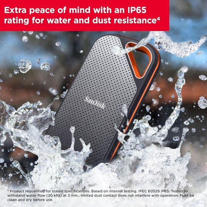SSD SANDISK Extreme PRO Portable SSD V2 (1 TB - 2,5 polegadas - USB 3.2 Tipo-C - Preto) — miniatura 4