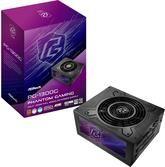 Fonte de Alimentação ASROCK Phantom Gaming PG-1300G (ATX - 1300 W - 80 PLUS Gold - Preto)