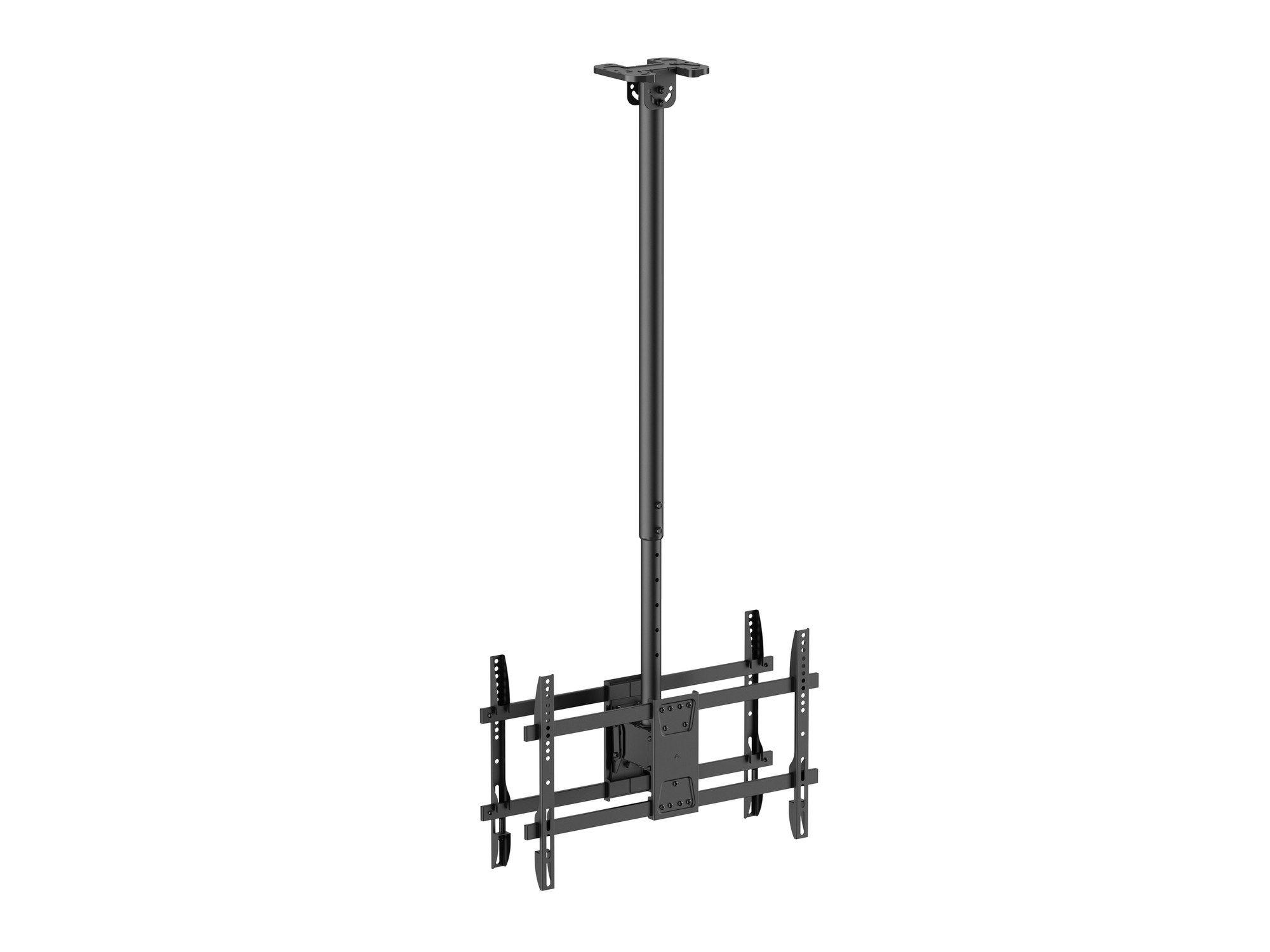 Suporte de Teto TV Duplo EQUIP 650377 (600 x 400 mm - 200 x 200 mm - 2,18 m - Preto)