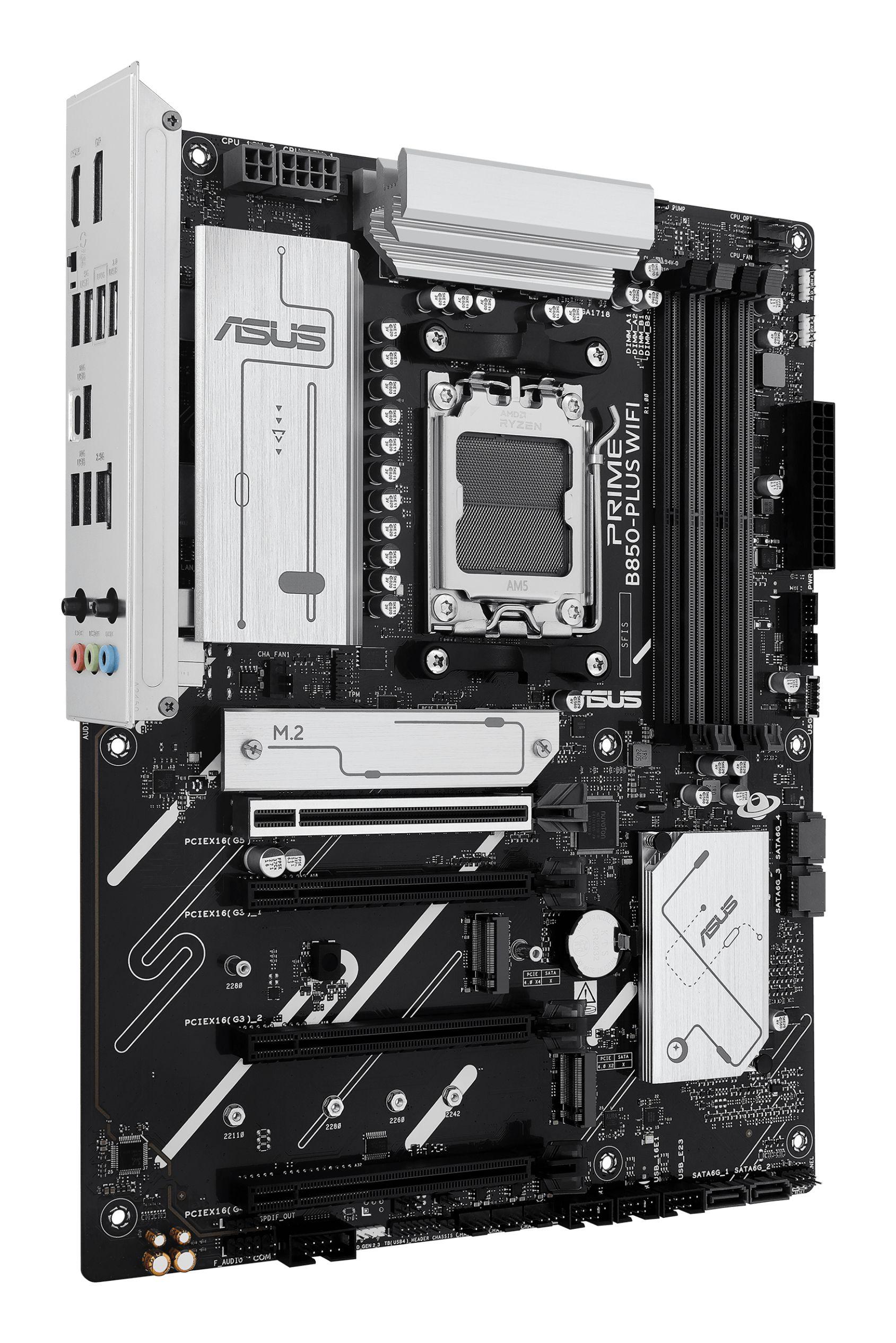 Motherboard ASUS PRIME B850-PLUS WIFI (AM5 - ATX - Duplo canal - Multicor), miniatura 3