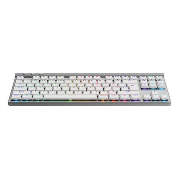 Teclado LOGITECH G515 LIGHTSPEED TKL (Estados Unidos - Logitech GL Tactile - RF sem fios + Bluetooth - Branco) — miniatura 4