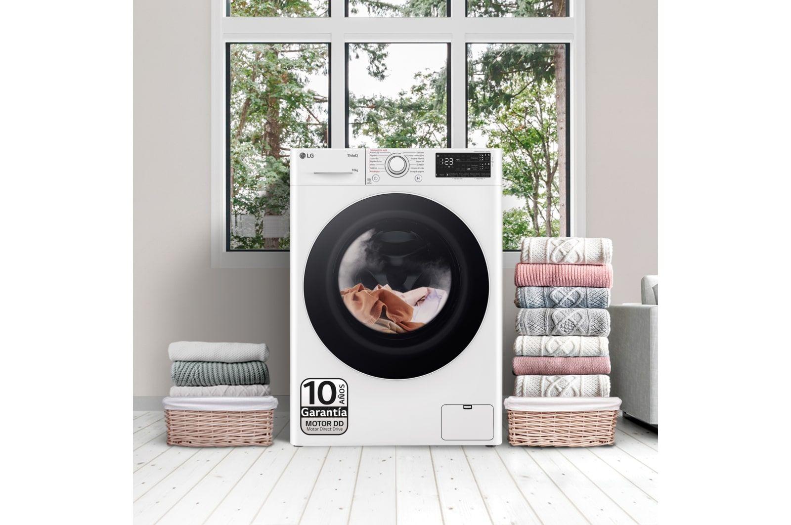 Máquina de Lavar Roupa Independente LG F4WR5510A0W (1360 RPM - A - 52 l - Branco), miniatura 2