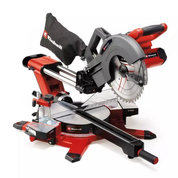 Serra de Esquadria Telescópica EINHELL TE-SM 36/10 L Li-Solo (36 V - Bateria - Vermelho)
