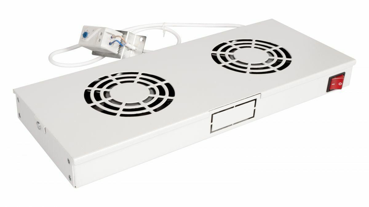 Painel de Ventoinhas para Rack EQUIP EZF-2-G (120 mm - Cinzento-claro) — miniatura 3