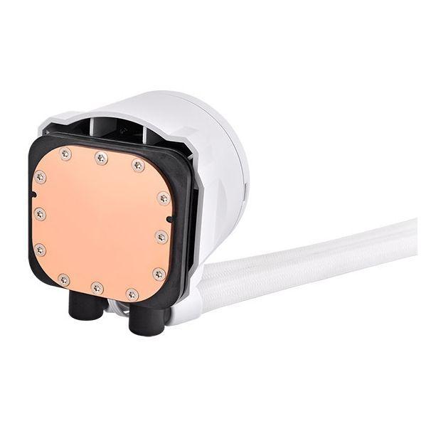 Refrigeração Líquida AIO para CPU THERMALTAKE TH240 V2 Ultra EX ARGB Sync Snow Edition (1150, 1151 e 1155 - 120 mm - 2000 RPM - Branco)
