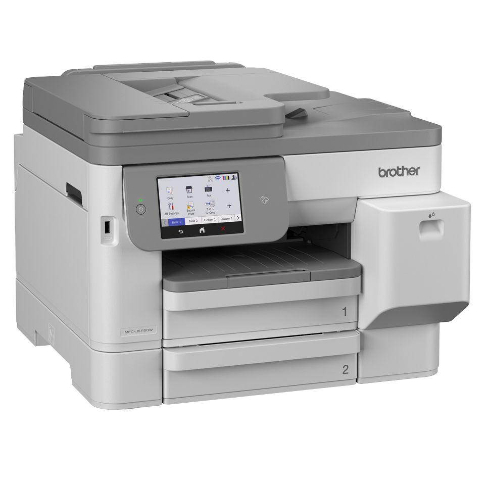 Impressora Multifunções Jato de Tinta BROTHER MFC-J5115DW (A4 - Impressão a cores - 600 folhas - Preto/Branco) — miniatura 3