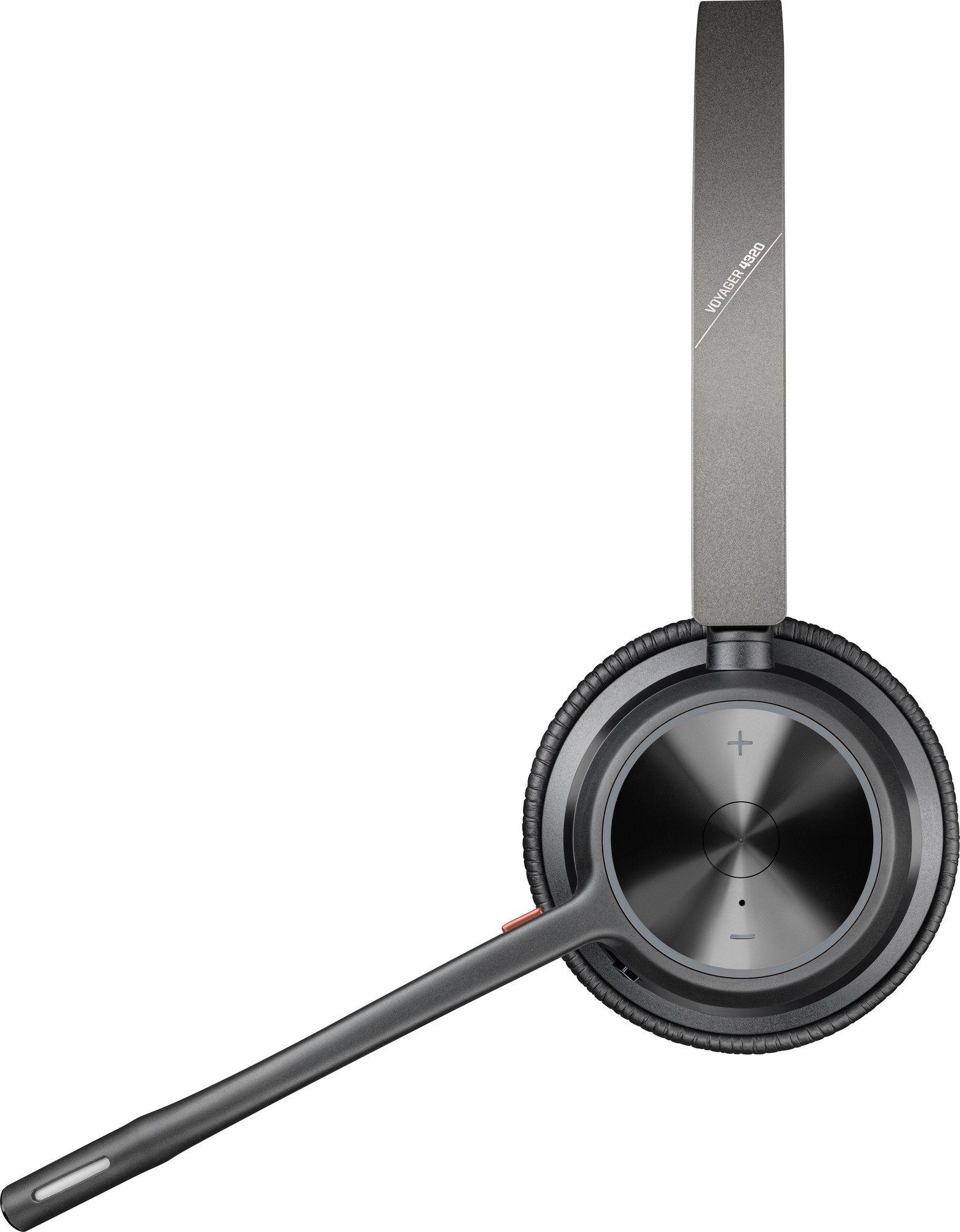 Headset POLY Voyager 4320 USB-A + BT700 (Binaural - Sem fios - Supra-aural - Preto) — miniatura 8