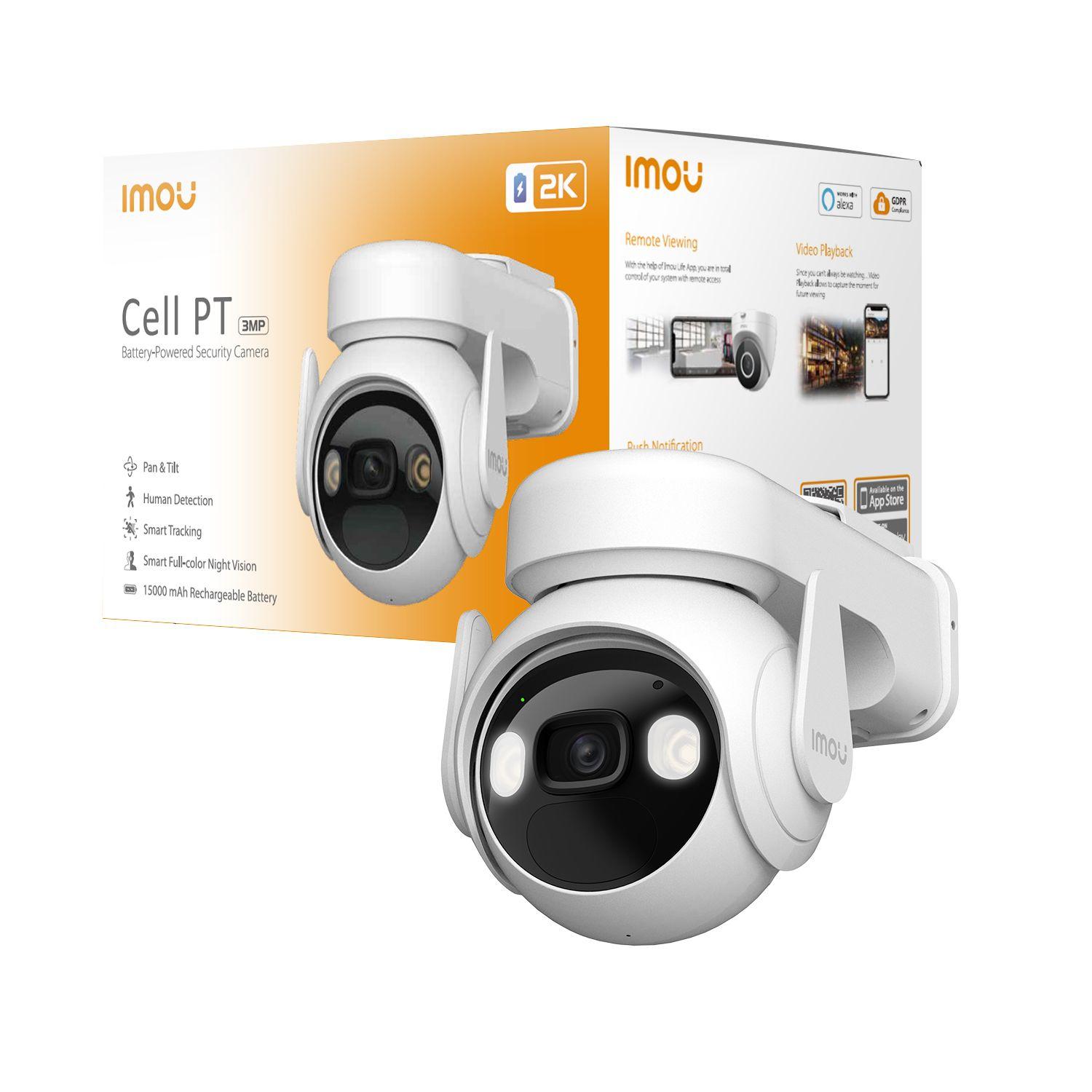 Câmara de Vigilância IP IMOU Cell PT 3MP (3 MP - 2304 x 1296 pixels - Exterior)