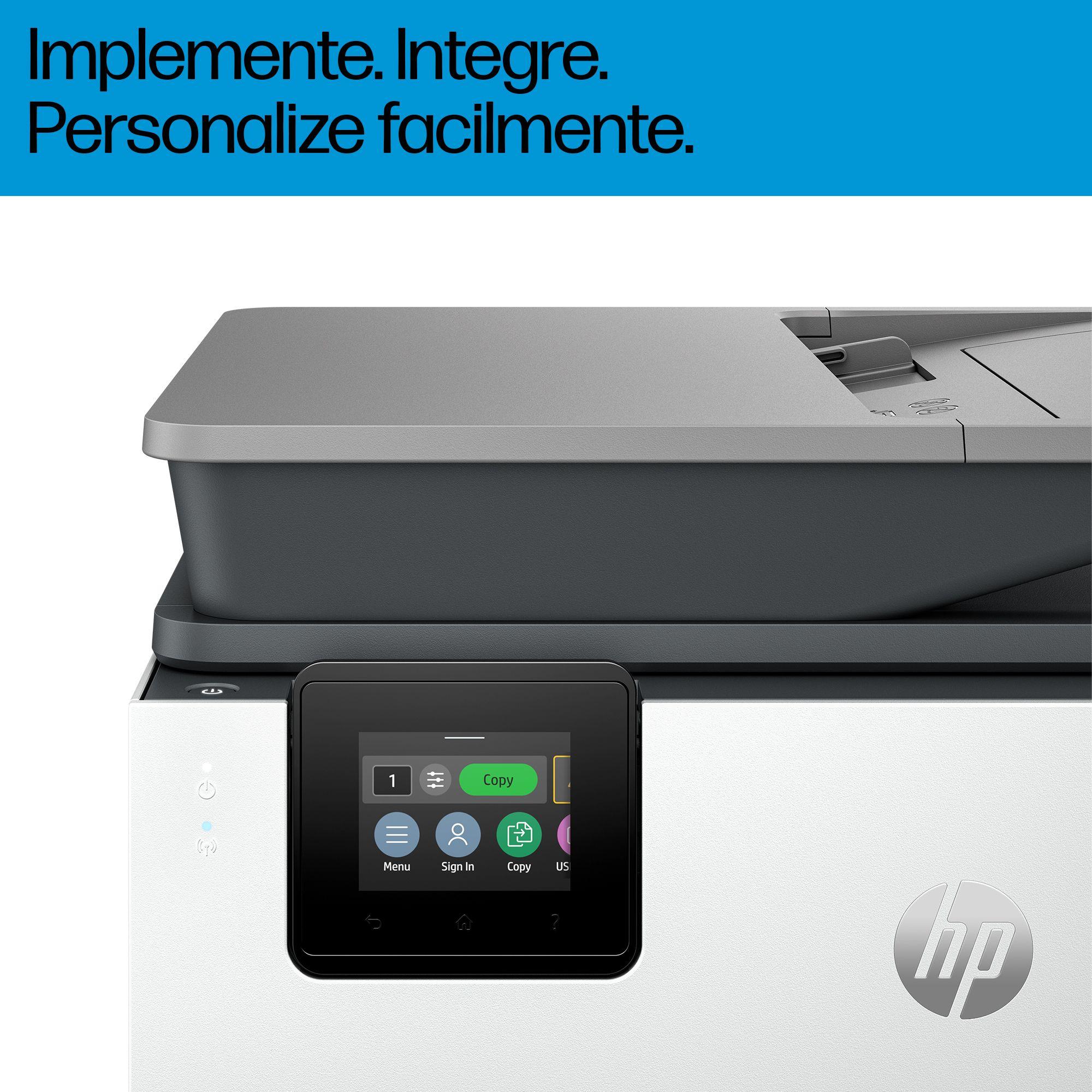 Impressora Multifunções HP OfficeJet Pro 9120b (A4 - Impressão a cores - 250 folhas - Cinzento) 4V2N0B — miniatura 7