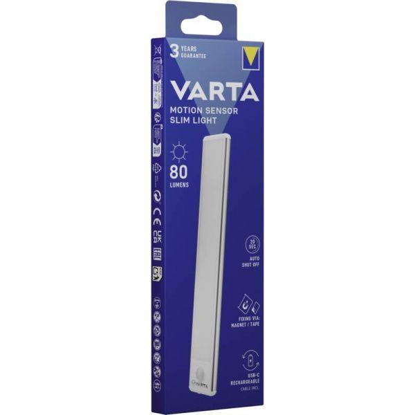 Luminária LED com Sensor de Movimento VARTA Motion Sensor Slim Light (Branco) — miniatura 5