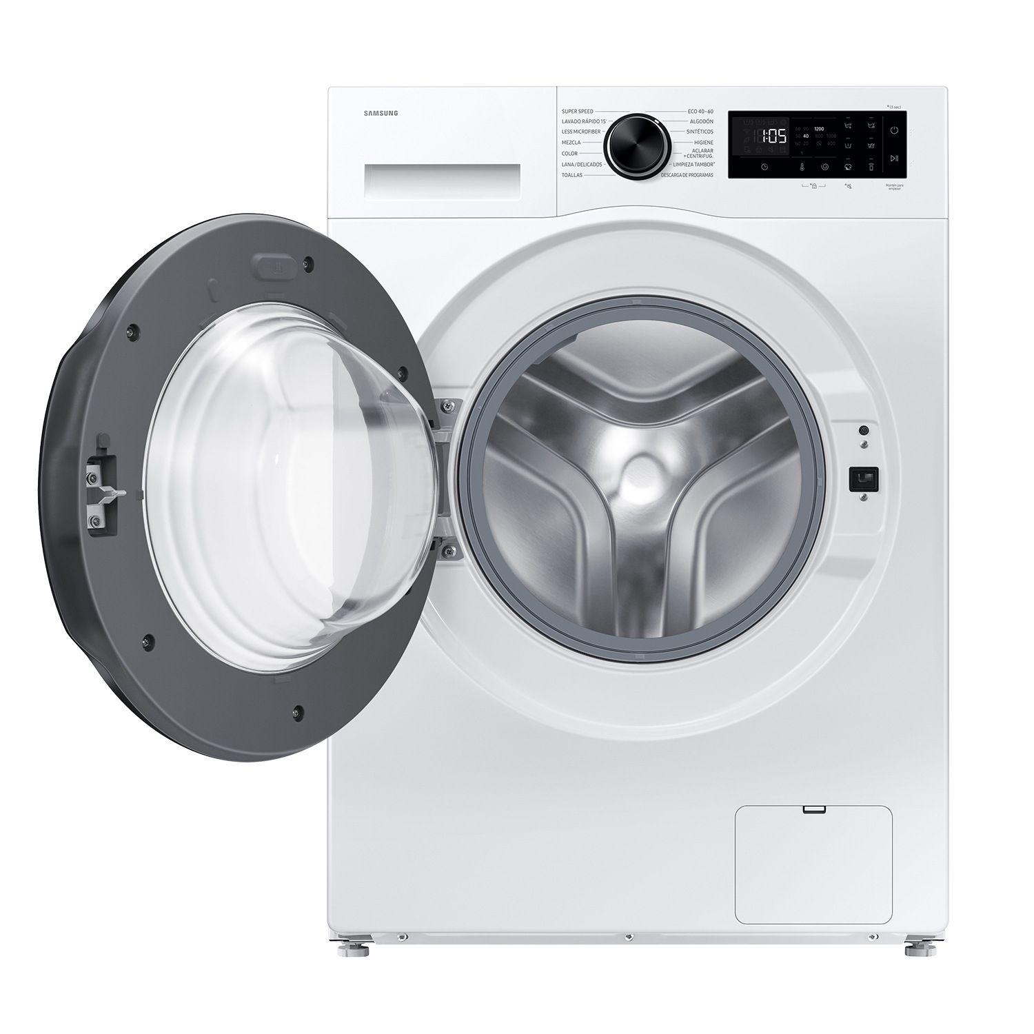 Máquina de Lavar Roupa Independente SAMSUNG WW80FG5L32AEEC (1200 RPM - B - A - Branco), miniatura 4