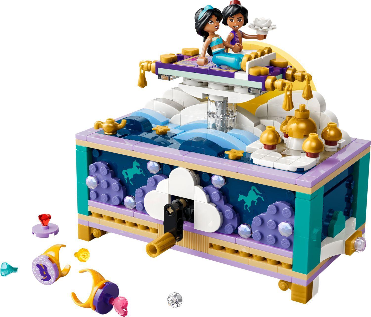 LEGO 43295 Disney Guarda-joias da Jasmine (6+ anos - 458 peças)