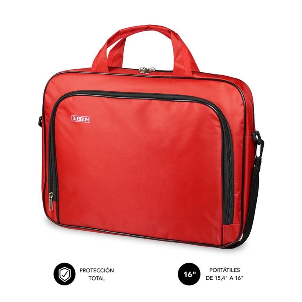 Mala para Portátil SUBBLIM Oxford (15,4"–16" - Vermelho)