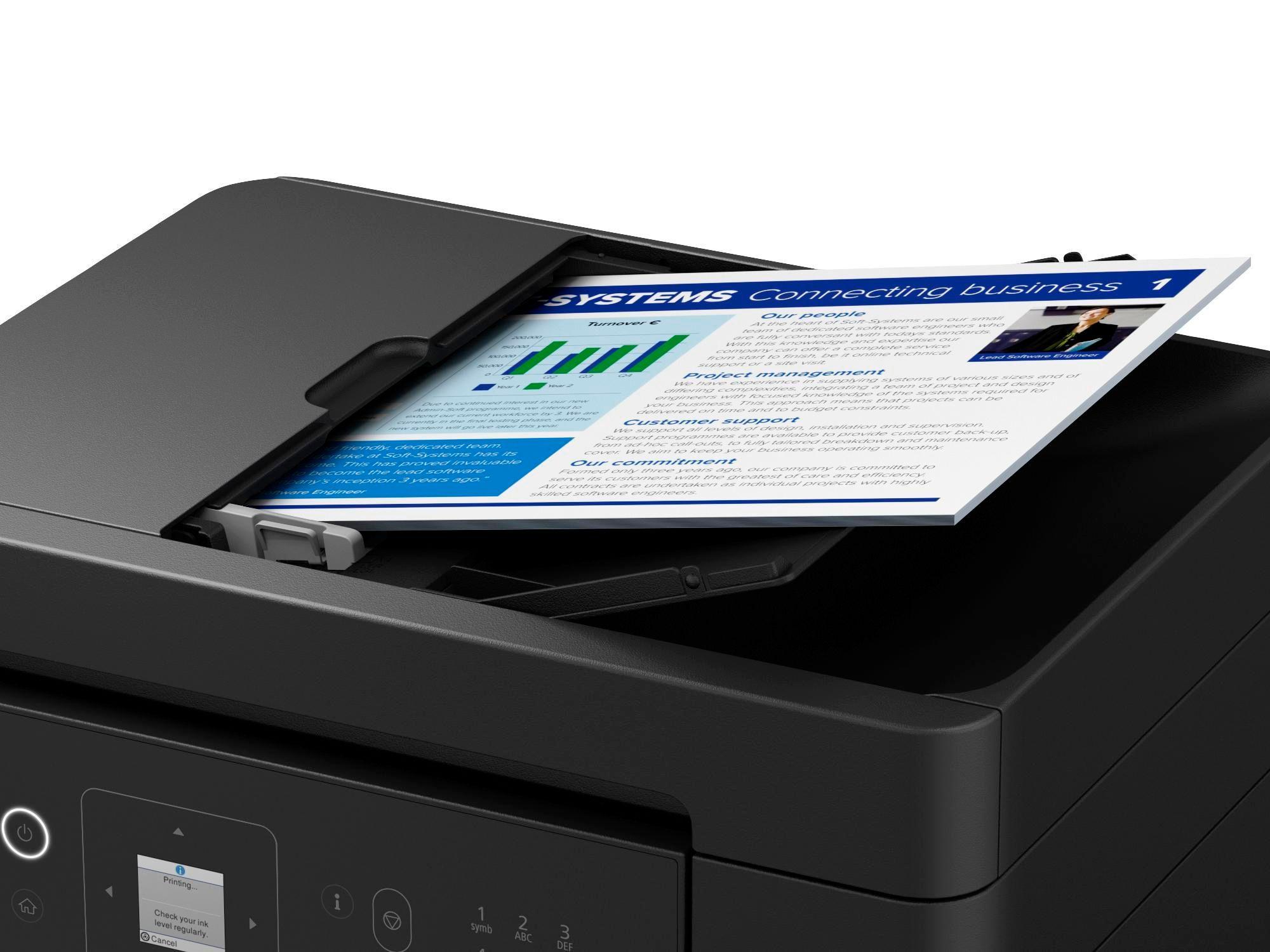 Impressora Multifunções EPSON EcoTank ET-4905 (A4 - Impressão a cores - Preto), miniatura 10