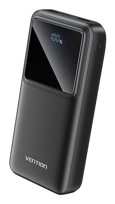 Powerbank VENTION FHLB0 (20000 mAh - 74 Wh - Até 20 W - Preto), miniatura 3
