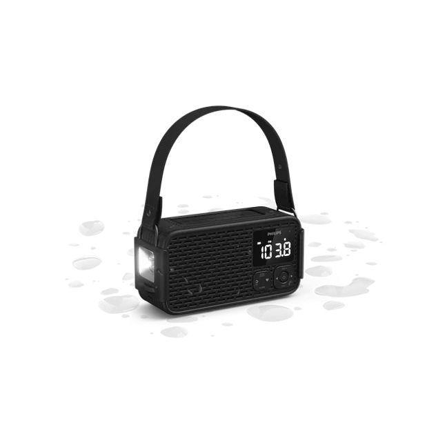 Rádio Portátil de Emergência PHILIPS TAR3500/00 (Preto), miniatura 5
