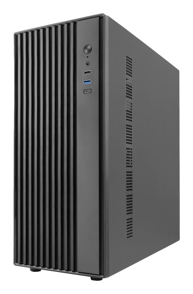 Caixa ATX COOLBOX A850 Semitorre (ATX, Micro ATX, Mini-ITX - Semitorre - SPCC - Preto) — miniatura 3