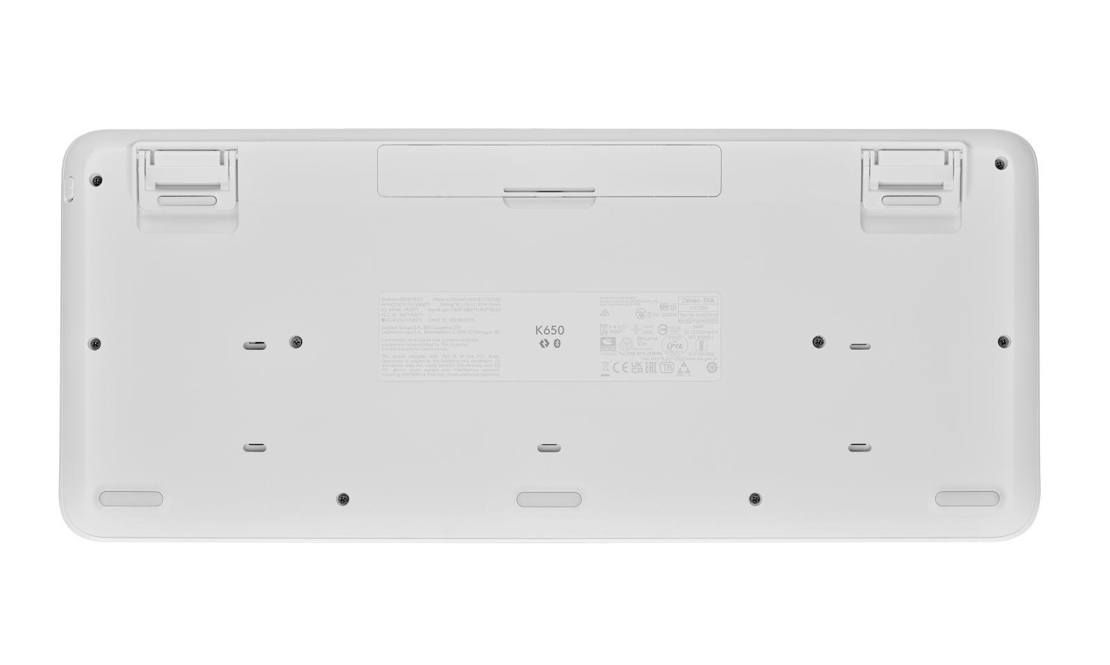 Teclado LOGITECH Signature K650 (Alemão - Interruptor de membrana - Tamanho completo - Branco) — miniatura 2
