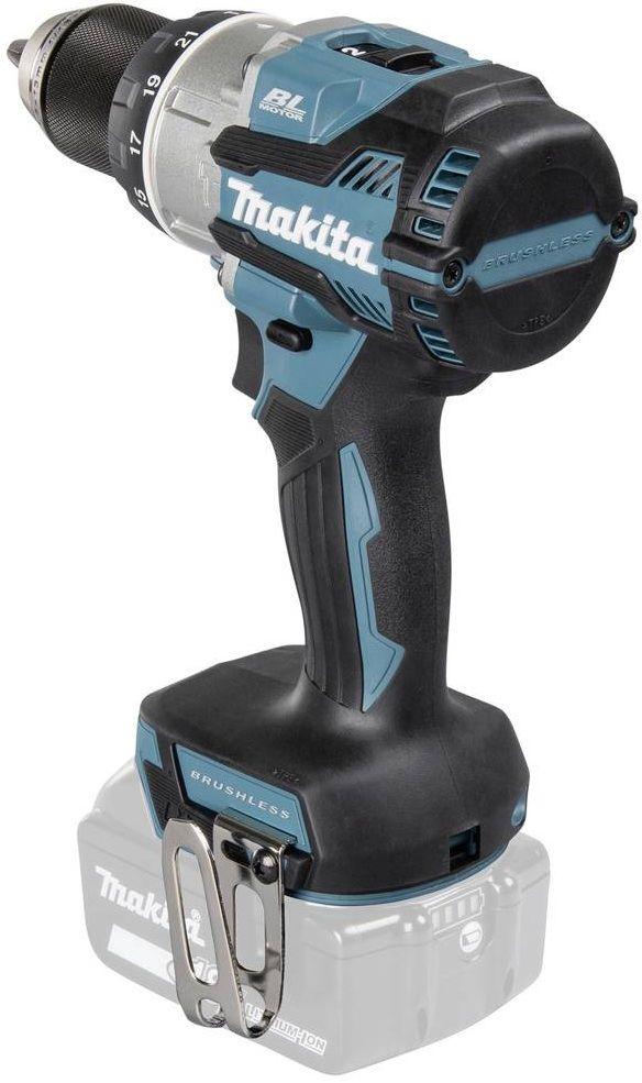 Berbequim Aparafusador com Percussão MAKITA DHP489Z (Preto e Azul), miniatura 4