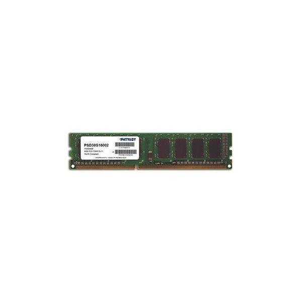 Memória RAM PATRIOT D3 8GB 1600-11 SL PAT (1600 MHz - 8 GB - DIMM)