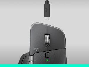 Rato LOGITECH MX Master 4 for Business (Mão direita - 8000 DPI - Laser - Grafite) — miniatura 13
