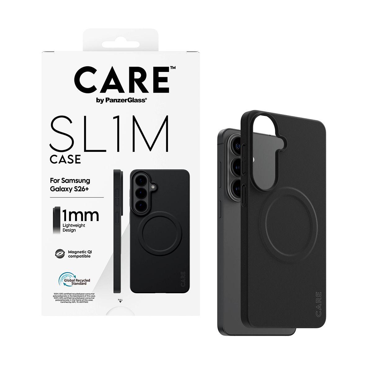 Capa para Telemóvel PANZERGLASS CARE SL1M para Samsung Galaxy S26+ (Samsung Galaxy S26+ - Samsung - Plástico - Preto), miniatura 5