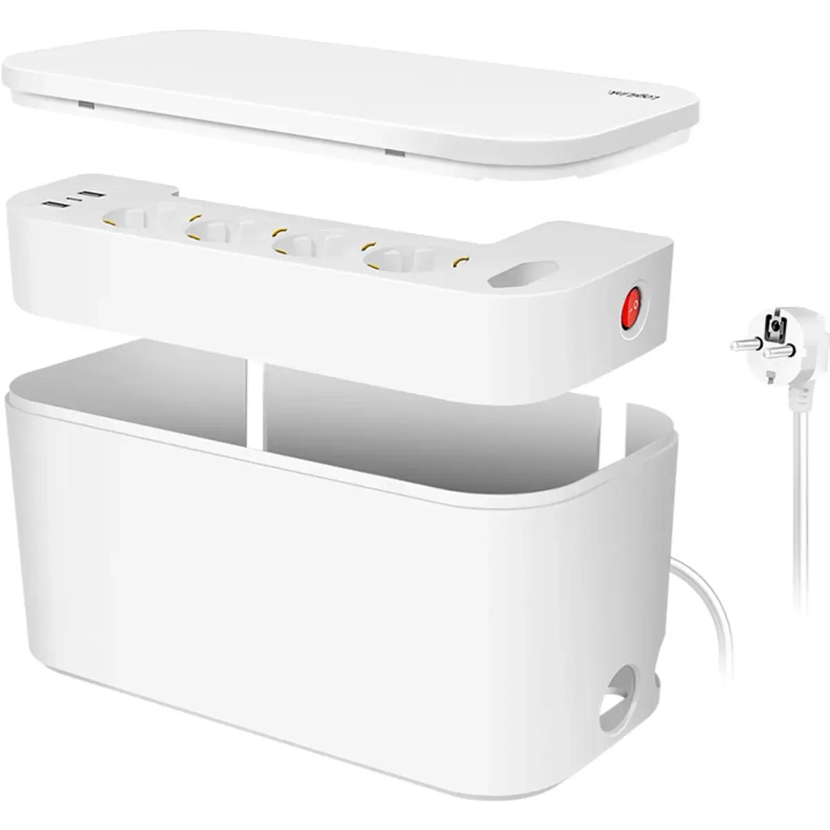 Caixa Organizadora de Cabos LOGILINK LPS281U (Branco)