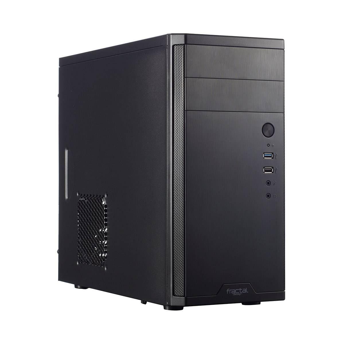 Caixa Micro-ATX FRACTAL DESIGN Core 1100 (Micro ATX, Mini-ITX - Mini Tower - Mini-ITX - Preto) — miniatura 2