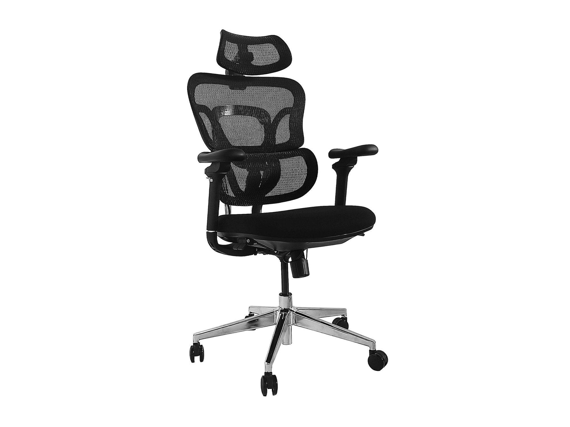 Cadeira de Escritório Ergonómica EQUIP 651053 (150 kg - 55 cm - Rede, Nylon - Preto)