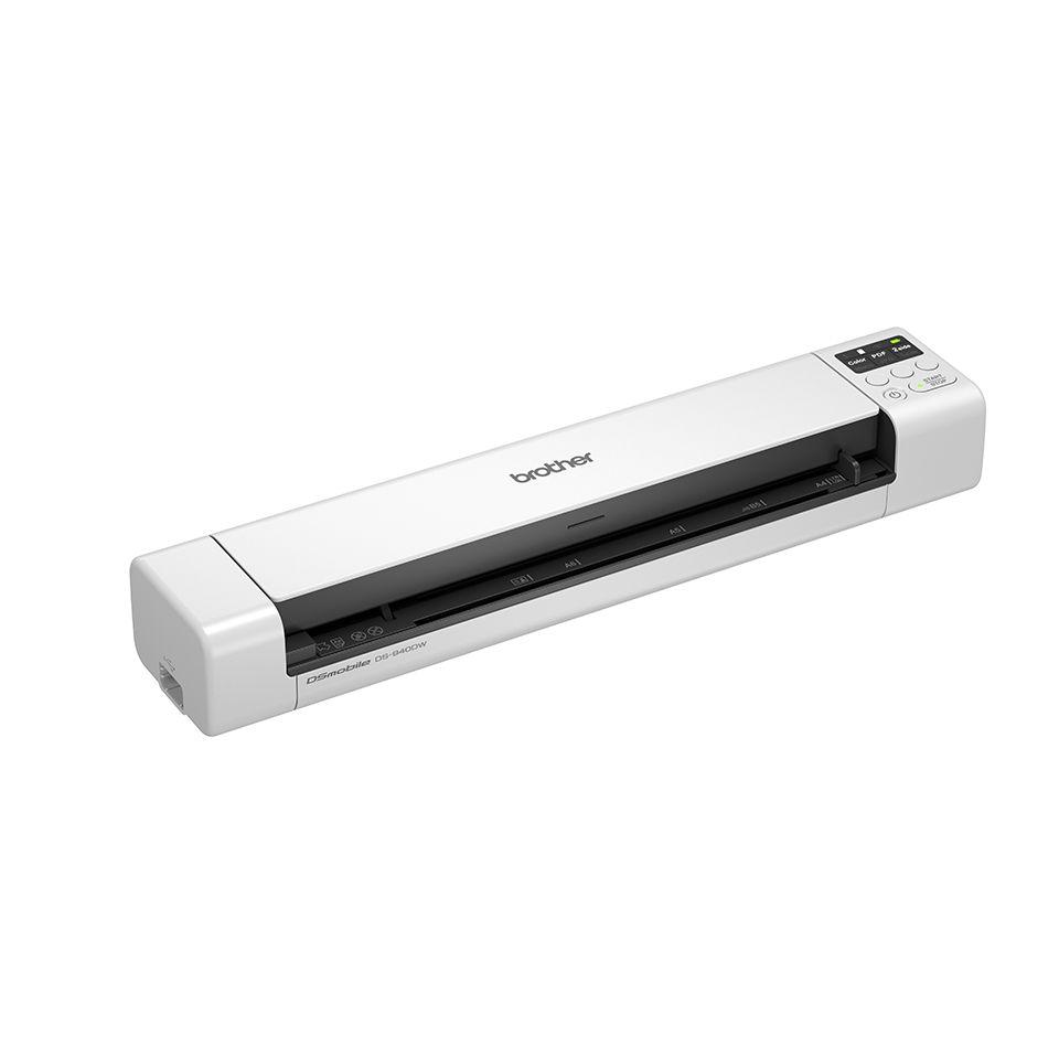 Scanner Portátil BROTHER DS-940DW (USB 3.2 Gen 1, LAN sem fios - Windows, Mac, Linux - Micro-USB B - Preto/Branco) — miniatura 2