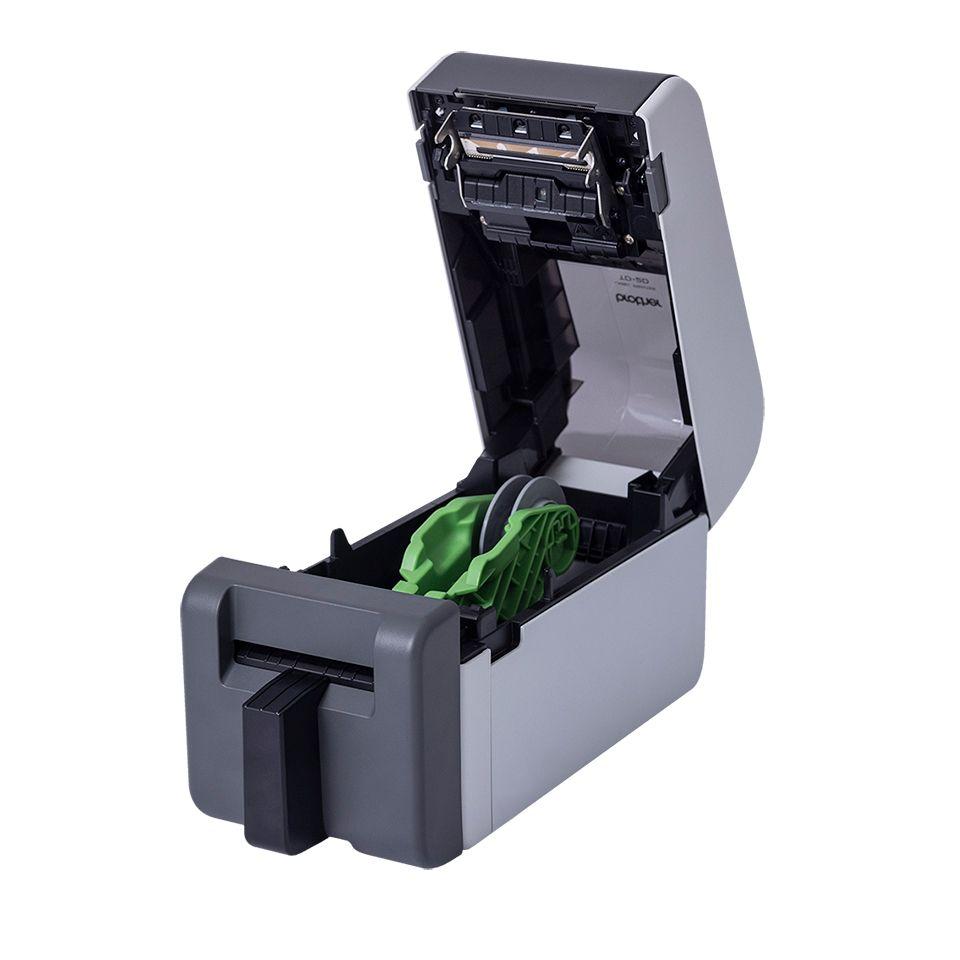Impressora de Etiquetas BROTHER TD-2350DFC(203) (Com fios e sem fios - Preto e Cinzento), miniatura 9