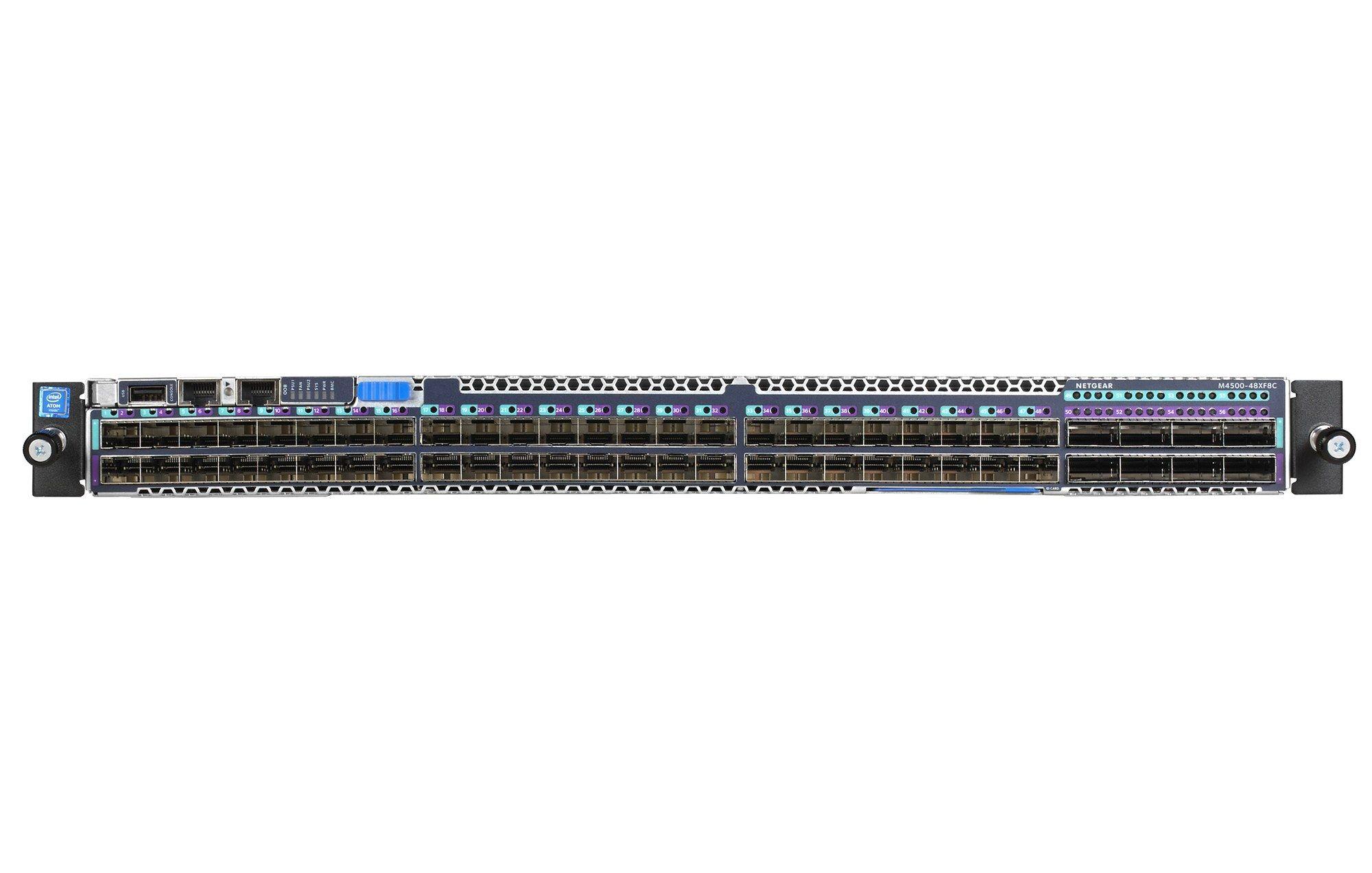 Switch Gerido NETGEAR XSM4556-100EUS (4000 Gbit/s - L2/L3/L4 - Preto) — miniatura 4