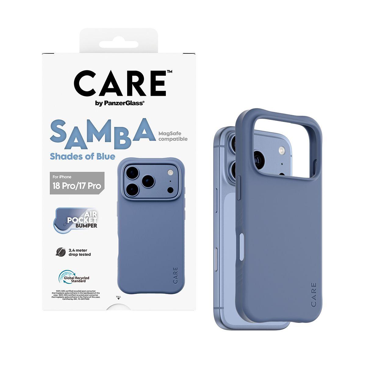 Capa para Telemóvel PANZERGLASS Samba Case iP17/18 Pro (Azul), miniatura 5