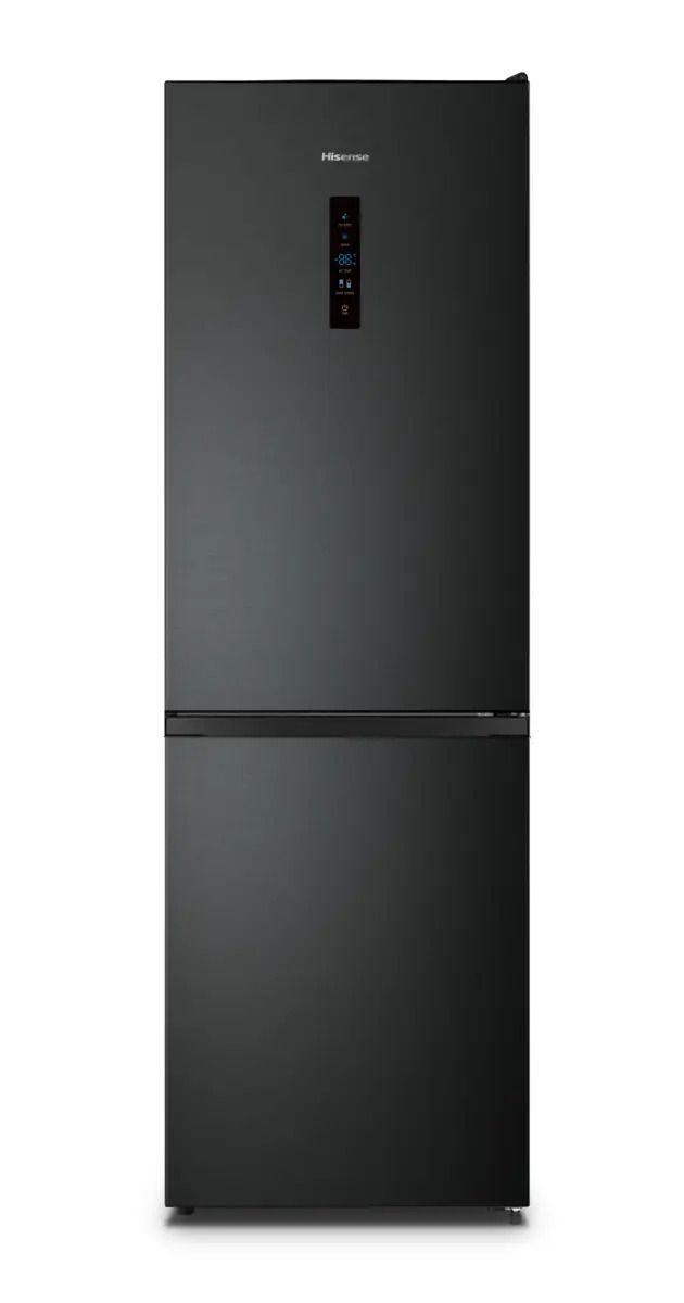 Frigorífico Combinado Independente HISENSE RB390N4BFC (304 L - 186x59,5x59 cm - 186 cm - Preto)