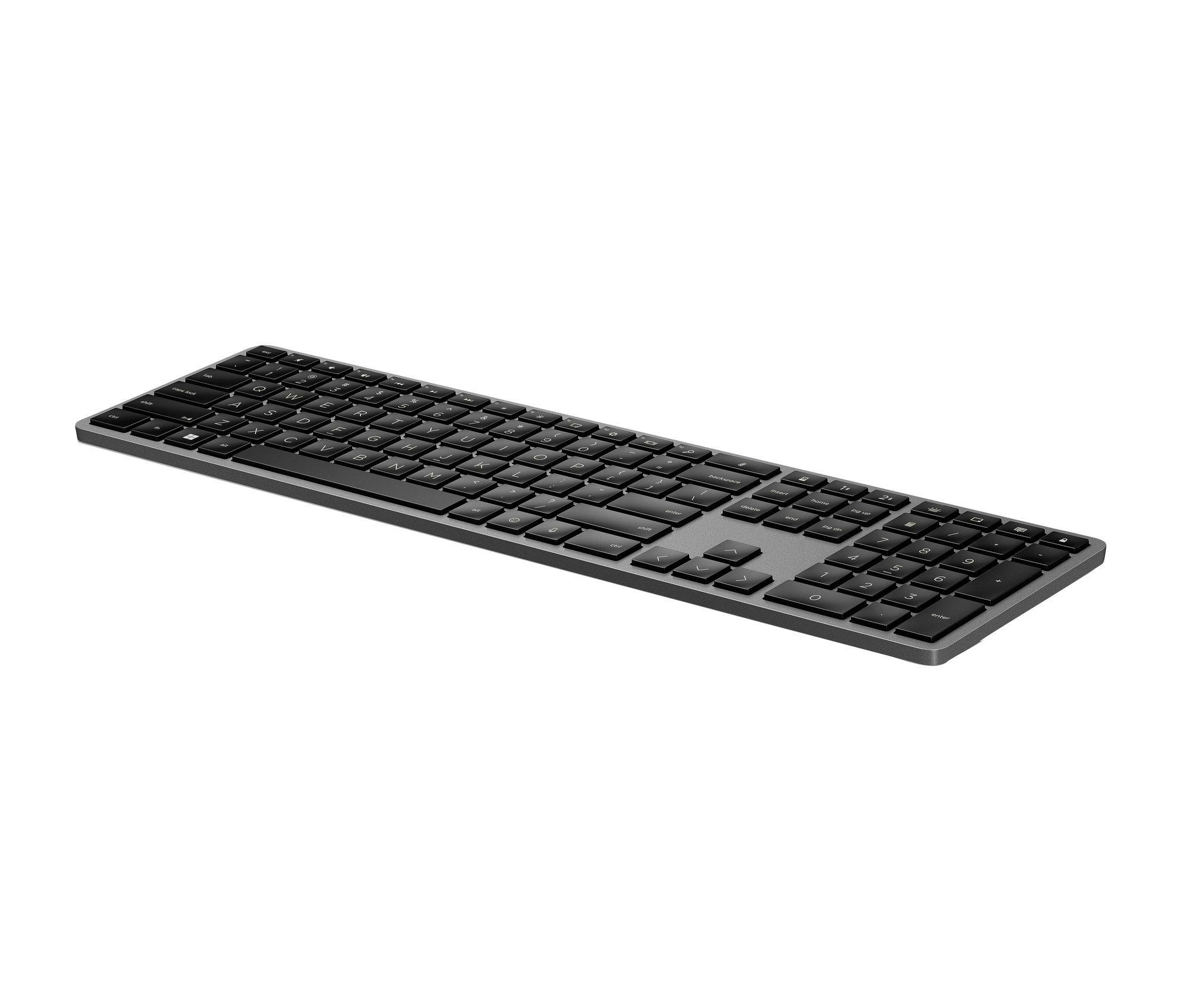 Teclado HP 975 (Teclas tesoura - Tamanho grande - RF Wireless + Bluetooth - Preto), miniatura 11