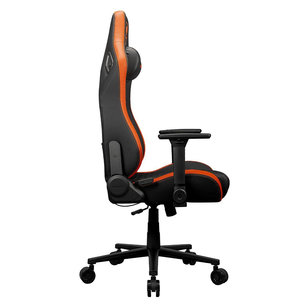 Cadeira Gaming COUGAR Defensor (120 kg - 136,5 cm - 4D - Preto/Laranja), miniatura 5