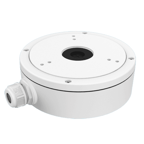 Caixa de Ligações HIKVISION DS-1280ZJ-M (Para Câmaras Dome - Até 2 kg - Branco)