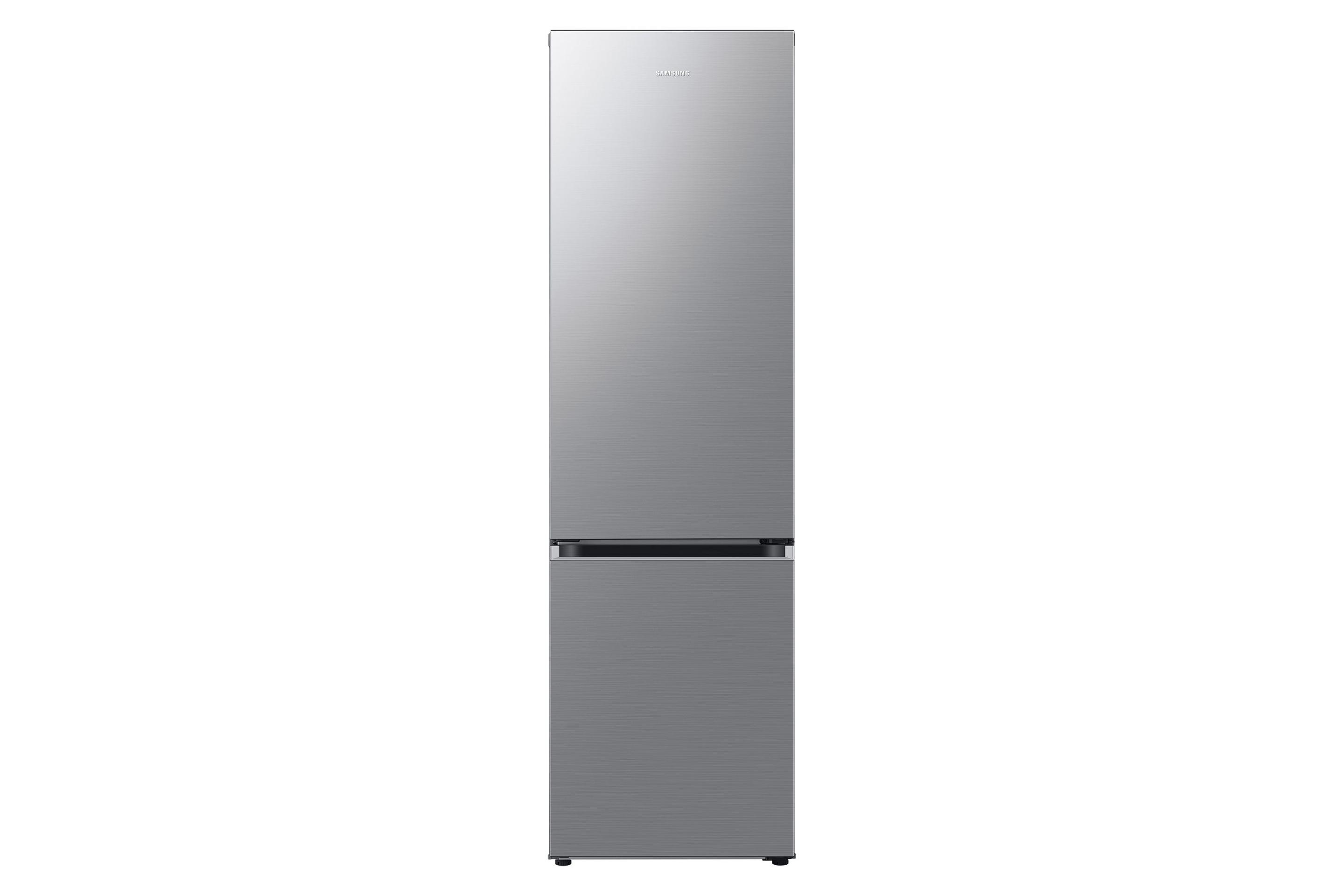 Frigorífico Combinado Independente SAMSUNG RB38T607BS9/EF (387 L - 8 kg/24h - Altura 203 cm - Inox)