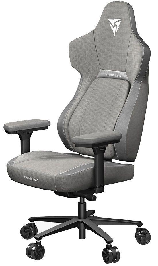 Cadeira Gaming THUNDER X3 CORE-Loft (150 kg - 10 cm - 4D, com almofada e bloqueáveis - Cinzento), miniatura 3