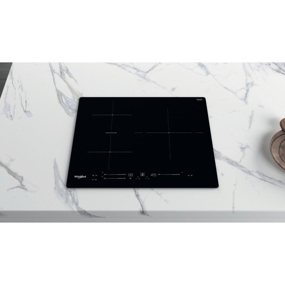 Placa de Indução Encastre WHIRLPOOL WB S5560 NE (3 zonas - 7200 W - Vidro-cerâmica - Preto), miniatura 7